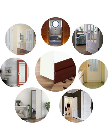 Barrera de Puerta Aislante Camel Home 5.08 cm x 99 cm Marrón