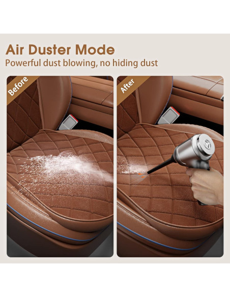 Aspiradora Portátil de Mano Giftalk ST-6645 12000PA Plata