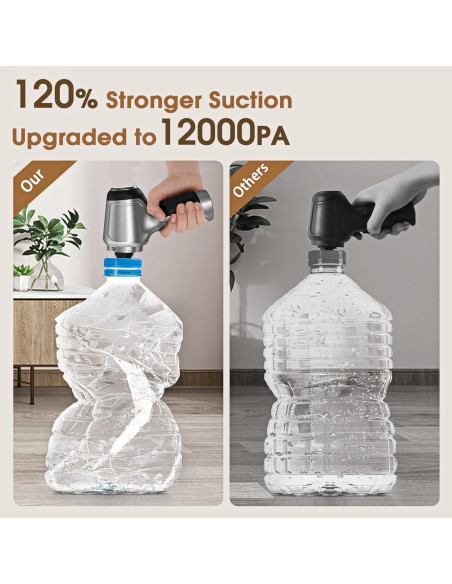 Aspiradora Portátil de Mano Giftalk ST-6645 12000PA Plata