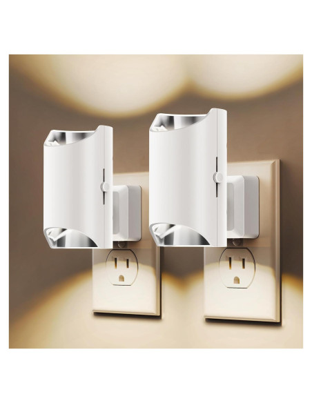 Luz Nocturna LED Regulable LOHAS 0-100LM con Sensor 3000K