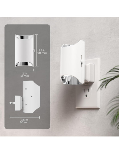 Luz Nocturna LED Regulable LOHAS 0-100LM con Sensor 3000K