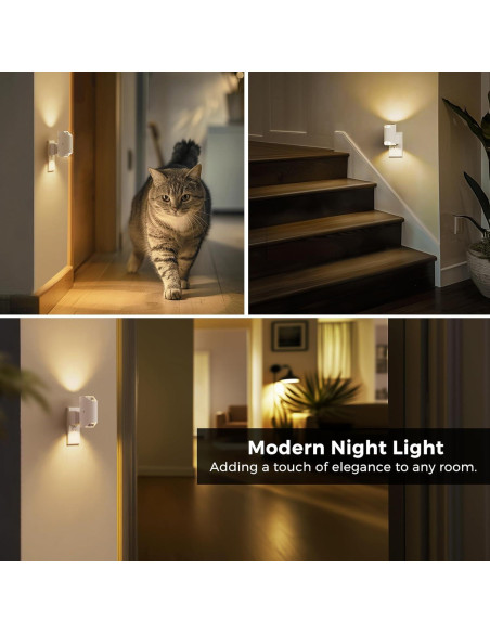 Luz Nocturna LED Regulable LOHAS 0-100LM con Sensor 3000K