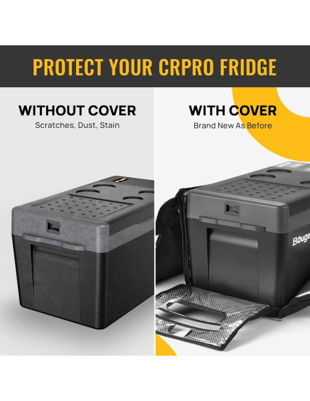 Funda Protectora Aislada BougeRV para Refrigerador 21QT