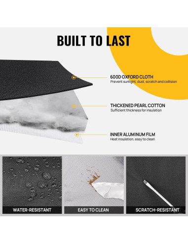 Funda Protectora Aislada BougeRV para Refrigerador 21QT