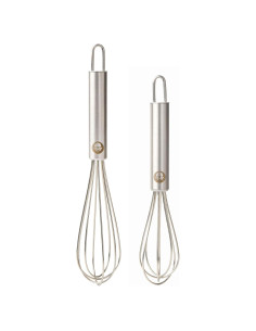 Juego de Batidores Pequeños Babish de Acero Inoxidable 2 Piezas