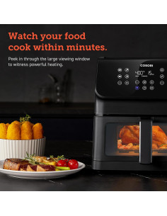 Freidora de Aire COSORI CAF-P652-KUS 6.5L Ventana Transparente 2