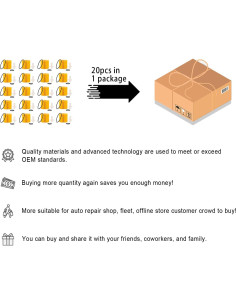 Filtro de Aceite GETOPAUTO 04152-YZZA1 Compatible Toyota 20 Unidades 2