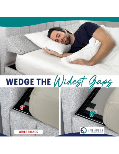Cojín en Cuña EPHEDORA King 193 cm Espuma Viscoelástica
