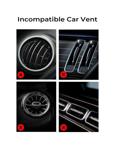 Soporte Magnético para Coche LISEN MagSafe iPhone 16 Negro