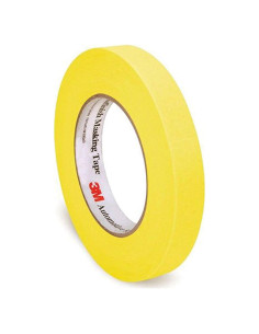 Cinta de Enmascarar 3M 06652 Amarillo 18mm x 55m Resistente