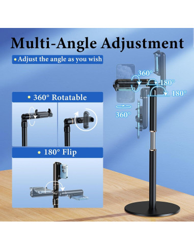 Soporte de Teléfono Ajustable Nauttxon ZM065 - 10 a 62 cm