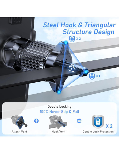 Soporte para Teléfono en Coche Blukar K9789 360 Rotación