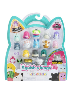 Squish-a-longs Mini-Squish Paquete de 14 - 1" (2.54 cm) con Accesorios