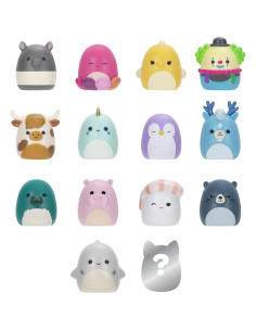 Squish-a-longs Mini-Squish Paquete de 14 - 1" (2.54 cm) con Accesorios 2