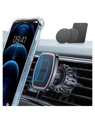 Soporte Magnético para Teléfono LISEN para Auto - Clip Mejorado