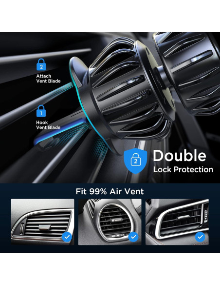 Soporte Magnético para Teléfono LISEN para Auto - Clip Mejorado Soporte Magnético para Teléfono LISEN para Auto - Clip Mejorado