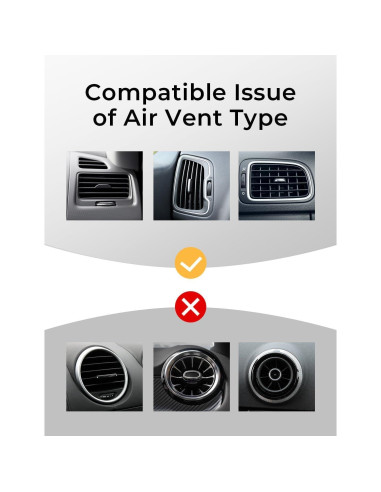 Soporte Magnético para Teléfono LISEN para Auto - Clip Mejorado