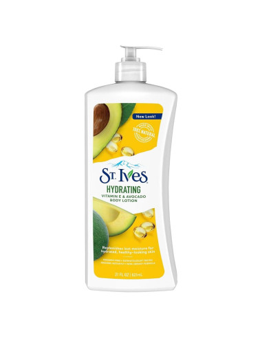 Loción Hidratante St. Ives 621 ml con Vitamina E y Aguacate