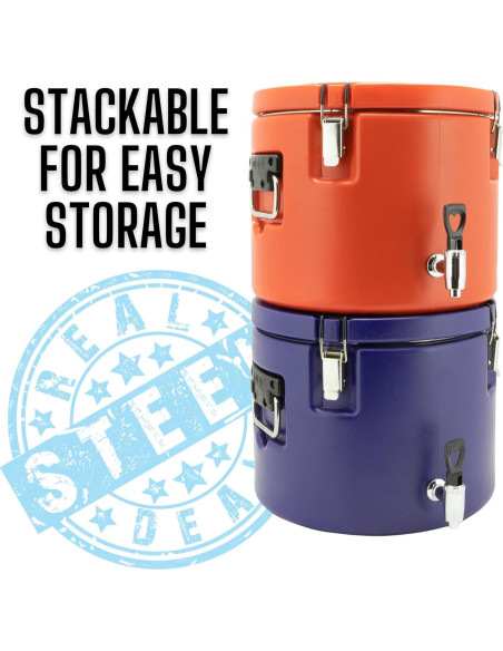 Dispensador de Agua Aislado 5 Galones Real Deal Steel Azul Dispensador de Agua Aislado 5 Galones Real Deal Steel Azul