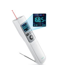 Termómetro Infrarrojo Digital ERICKHILL 2-en-1 para Cocina