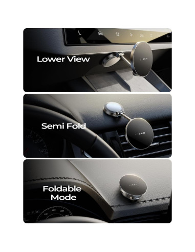 Soporte Cargador Inalámbrico Magsafe LISEN 15W para iPhone