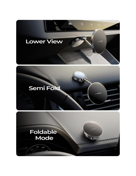 Soporte Cargador Inalámbrico Magsafe LISEN 15W para iPhone