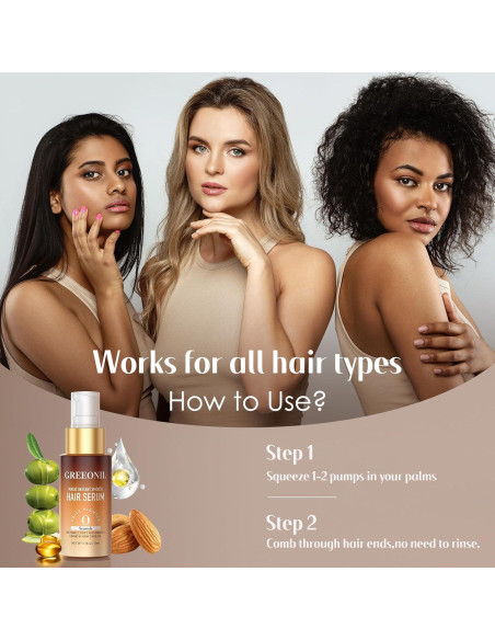 Suero para Cabello GREEONIL 52 ml Control Frizz Hidratante Suero para Cabello GREEONIL 52 ml Control Frizz Hidratante