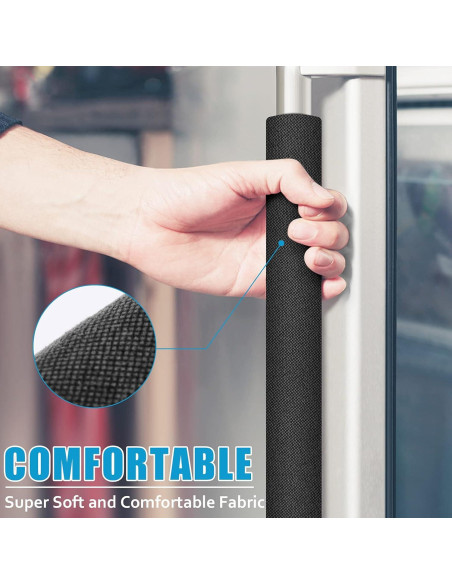 Cubiertas de Manijas de Refrigerador ELCOOR 6 Piezas Ajustables