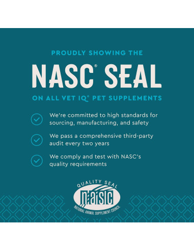 VetIQ Suplemento Masticable 5-en-Uno para Perros 60 Unidades