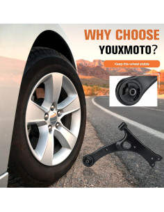 Kits de Suspensión 2PCS Youxmoto para Toyota y Pontiac 2