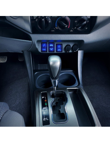 Interruptor AUX Nilight 12V con LED Verde para Toyota