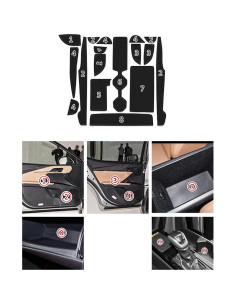 Insertos para Portavasos KEPHTH Toyota Camry 2025 - 18 Piezas Negro 2