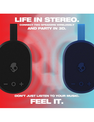 Altavoz Bluetooth Inalámbrico Skullcandy Ounce+ Mini IPX7 16h