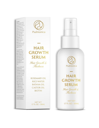 Suero Crecimiento Cabello Morgen Rosee 50 ML - Aceite Natural