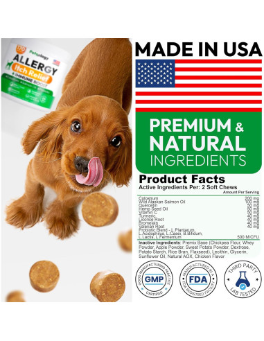 Masticables para Alergia en Perros Petsology 170 Unidades