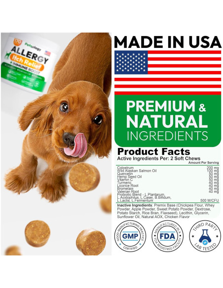 Masticables para Alergia en Perros Petsology 170 Unidades