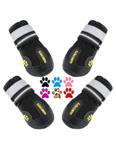 Botas para Perros QUMY Tamaño 1, Impermeables y Antideslizantes