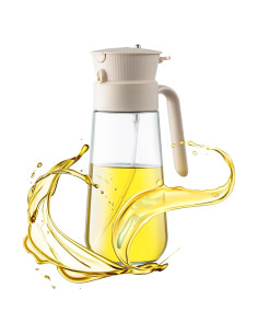 Botella dispensadora de aceite de oliva THETCHRY 590ml vidrio