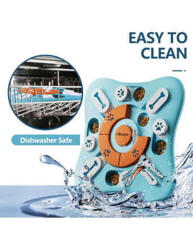 Juguete de Rompecabezas Interactivo para Perros FOXMM 25.4cm