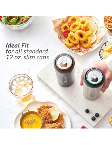 HyperChiller SLIM HBC100SS Enfriador de Latas 12 Oz Acero Inox