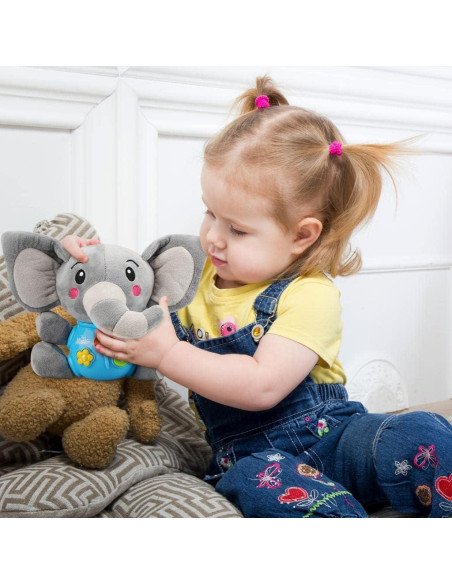 Juguete Musical Elefante de Peluche STEAM Life 0-12 Meses