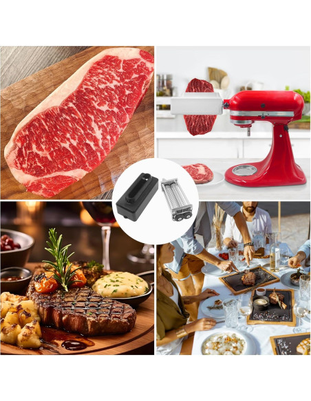 Ablandador de Carne KitchenAid Accesorio Mezclador Negro