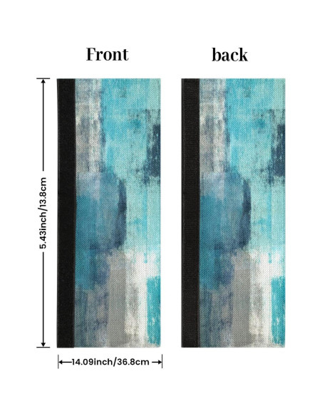 Juego de Fundas para Manijas de Refrigerador Pardick 2 Piezas Turquesa
