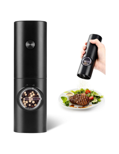 Molino de Pimienta Eléctrico Gulex con Luz LED y Grosor Ajustable
