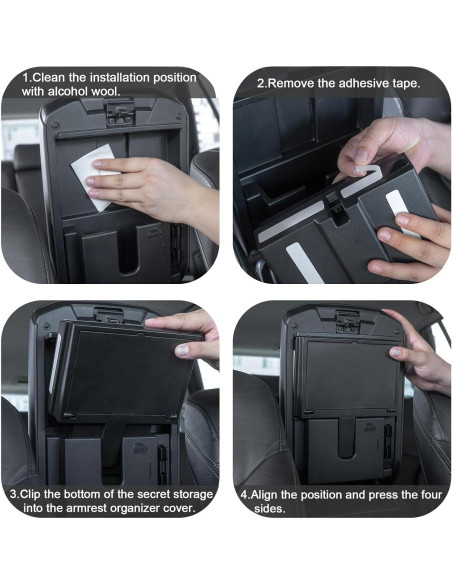 Caja de Almacenamiento Oculta JDMCAR para Toyota 4Runner 2010-2024