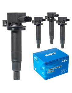 Paquete de 4 Bobinas de Encendido KSU para Toyota y Scion