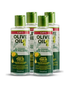 Pulidor de Cabello Anti-Frizz ORS con Aceite de Oliva 170g - 4 Unidades