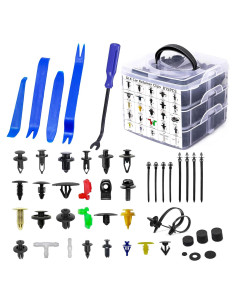 Kit de Clips de Retención de Coche GLK - 860 Piezas Azul