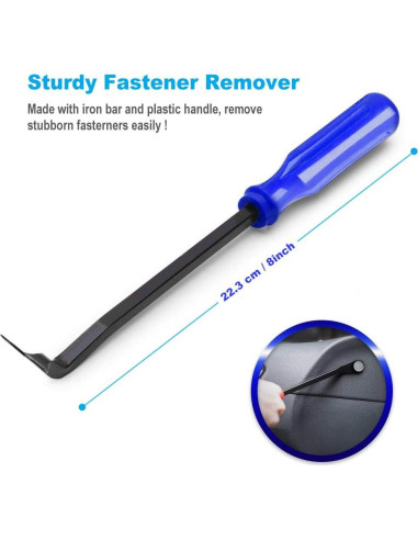 Kit de Clips de Retención de Coche GLK - 860 Piezas Azul