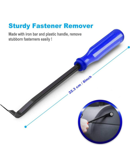 Kit de Clips de Retención de Coche GLK - 860 Piezas Azul